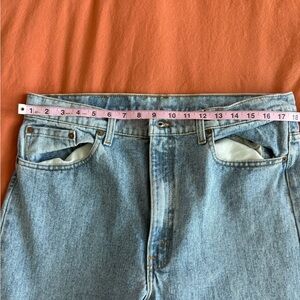 Levi's Light Blue Relaxed Fit Jeans 1990s Made in the USA